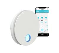 plikc Ario W - Aspiratore WIFI da parete ad aspirazione assiale con sensore di Umidità e Timer - 100% MADE IN ITALY (Diametro 150 Bianco)