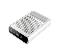 Aspiratore for aspirapolvere for unghie da 80 W for assorbitore di polvere for pedicure manicure con filtro rimovibile for la raccolta a polvere for unghie for il salone Per casa e salone