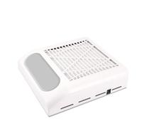 Aspiratore for manicure Aspirapolvere for unghie Estrattore di polvere Aspiratore a forte aspirazione con filtro Collettore di polveri for unghie Per casa e salone(White)