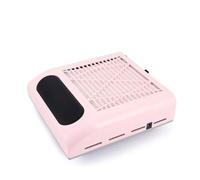 Aspiratore for manicure Aspirapolvere for unghie Estrattore di polvere Aspiratore a forte aspirazione con filtro Collettore di polveri for unghie Per casa e salone(Pink)