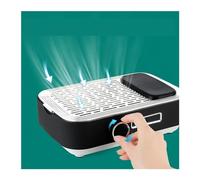 Aspiratore for unghie ricaricabile con filtro for Aspirapolvere a basso rumore for lucidatura delle in gel acrilico Grande magazzino(Noir)