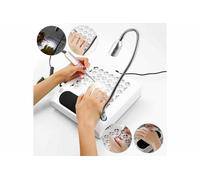Aspiratore Fresa Lampada a Led Manicure Pedicure NAIL ART Unghie kit 4 in 1