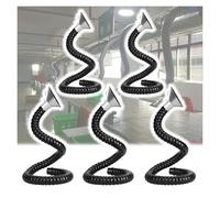 aspiratore fumo 1 M Braccio Flessibile Per Condotto Di Aspirazione Aria, Piegatura E Fissaggio Arbitrari, Per Impianti HVAC/lavorazione Del Legno/laboratorio(5 pcs,Inner dia 160MM(6.3 in))