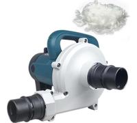 Aspiratore industriale con velocità regolabile e ventola in alluminio per riempimento e pulizia officina