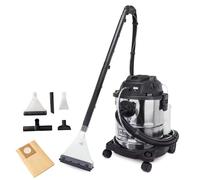 Aspiratore lava moquette tessuti tappezzerie 1600w CUC20-BE scheppach black