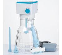 Aspiratore liquido sottovuoto con filtro idrofobo, velocità regolabile, controllo a pedale per insegnamento di laboratorio e riciclaggio dei rifiuti