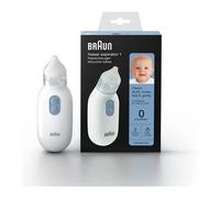 Aspiratore Nasale Braun per Bambini 0-12 Anni - Elettrico, Silenzioso e Lavabile