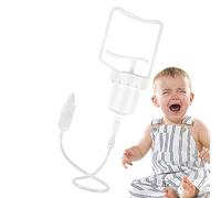 Aspiratore nasale con pompa manuale - Aspiratore nasale per bambini, aspiratore nasale portatile portatile portatile per bambini | Detergente per naso in silicone per un sollievo rapido ed efficace
