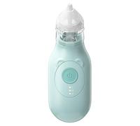 Aspiratore nasale elettrico per bambini, dispositivo di rimozione sicuro del muco, con 3 livelli di aspirazione e 2 dimensioni della punta del naso, sollievo dal naso bloccato per neonati e bambini
