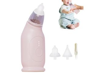 Aspiratore Nasale Elettrico Per Bambini Livello Regolabile Elettrico e | dalla Congestione del Naso per l'Infanzia per Respirazione Irrigazione Congestione Ragazzi Genitori Viaggio Quoti