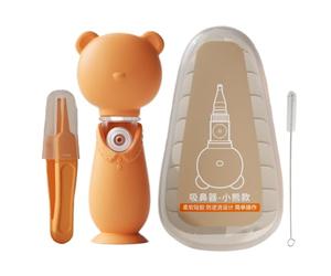 Aspiratore nasale morbido, nasale manuale per bambino, kit portatile con punta in silicone morbido, strumento di dalla congestione facile da pulire, accessorio per la salute con un