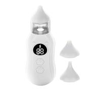 Aspiratore Nasale Neonato Elettrico, Lavaggio Nasale Bambini, Doccia Nasale Portatile, Ricaricabile Pulisci Naso Neonato con 9 Livelli di Aspirazione e 2 Punte in Silicone per Neonati