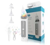 Aspiratore Nasale Neonato Elettrico,Specificamente Progettato per Aspirare Il Muco Dai Neonato, Dotato di Tre Misure di Puntali In Silicone Alimentare, Adatto a Bambini di Età Compresa Tra 0 e 12 Anni