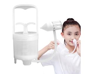 Aspiratore nasale per bambini, Aspiratore nasale manuale, manuale per bambini Booger Sucker, Detergente a forte aspirazione per una respirazione facile durante il bagno, i via