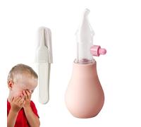 Aspiratore nasale per bambini, Aspiratore nasale per , Succhianaso morbido e delicato, sicuro per i bambini, Comoda aspirazione nasale portatile efficace per bambini, ragazzi e ragazze
