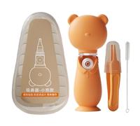 Aspiratore nasale per bambini - Pulitore Morbido e Lavabile,Aspiratore a Forma di Orso per Alleviare il Naso Chiuso - per Uso Domestico, Viaggi, Prima di Dormire, Esterno, in Caso di Congestione, Raff