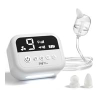 Aspiratore nasale per neonati elettrico |9 forze di aspirazione Aspiratore a secrezioni nasali Aspirapolvere per bambini ricaricabile con musica bianca 3