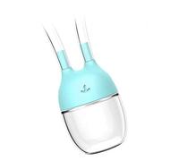 Aspiratore nasale per neonati Pulitore per naso per orecchio Siringa per bulbo Dispositivo per rimozione per aspirapolvere per Toddler per muco e per bulbo nasale pulibili (Nasal aspirator2.0 Blue)