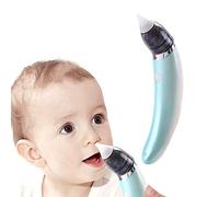 Aspiratore Nasale per Neonati - ZNEU Detergente per Naso e Cerume per le Orecchie - 5 Livelli di Aspirazione Regolabili, Sicuro e Igienico per Neonati, Bambini Piccoli Neonati Adulti