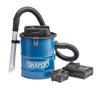 Aspiratore Per Cenere Draper D20 20V Per Stufe Camini BBQ Inclusa Batteria 95170