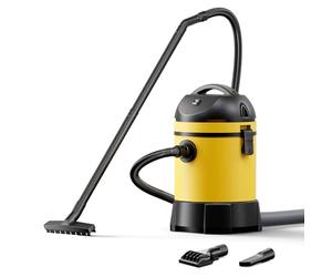 Aspiratore per laghetti/piscine Aspirafango 1400W Funzionamento a secco/umido Svuotamento automatico