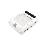 Aspiratore per polvere per unghie, 6 In 1Nail Dust Vacuum Cleaner For Manicure Machine With Filter Powerful Nail Collector Extractor Fan For Tools