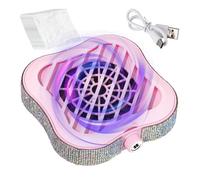 Aspiratore Per Polveri - ABS, 13,5x13,2x4,2 Cm, Aspiratore Per Unghie, Silenzioso | Aspirapolvere Per Unghie Alimentato Da Ventola, Detergente Per UnghiePer Casa, Salone, Manicure, Uso Da T