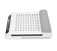 Aspiratore per polveri per unghie 70W Aspiratore per polveri per unghie 3 tipi di regolazione della velocità Design per la rimozione della polvere della ventola Elevata potenza del vuoto