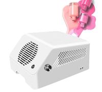 Aspiratore Per Polveri Per Unghie - Aspirazione Potente Da 120 W Con Filtro Riutilizzabile, Ventola Elettrica Regolabile Per Unghie, Strumento Per Manicure E Lucidatura Unghie, Design Ergonomico