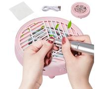Aspiratore Per Unghie - Aspiratore Per Polveri, Macchina Per Aspirazione Silenziosa, Rimozione Professionale Delle Polveri Per Unghie | 5,9 Pollici, Per Le Donne Principianti Home Salon Manicure Beaut