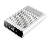 Aspiratore per Unghie, Aspiratore per Unghie ad Alta Potenza per Salone di Bellezza, con Cuscino per Le Mani, Macchina Regolabile con Filtro Rimovibile, Aspiratore per Manicure