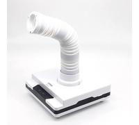 Aspiratore per Unghie per Laboratorio Odontotecnico, Aspirapolvere Portatile Potente a LED Collettore di Polveri da Tavolo, Ventola/Tubo Telescopico, per Laboratorio Ddentistico