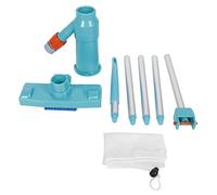 Aspiratore piscina portatile, accessorio pulizia piscina, facile da usare, resistente ABS, ideale per spa gonfiabile, giardino, stagno e fontana, manutenzione efficiente