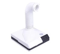 Aspiratore Polveri Unghie, Aspiratore for polvere for unghie a doppio uso, design a gomito retrattile, ventilatore for estrazione polvere for unghie, aspirapolvere for unghie con tubo