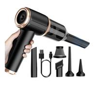 Aspiratore portatile ricaricabile a mano - Basso rumore portatile | Aspiratore a mano, depolveratore portatile, accessorio di pulizia, soluzione wireless e silenziosa per la manutenzione, voiur