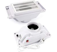 Aspiratore Professionale Per Unghie Da Tavolo - Aspirapolvere Ad Alta Aspirazione Da 4500 Giri/min Con 3 Sacchetti Filtro, Per Manicure E Pedicure In Centri Estetici