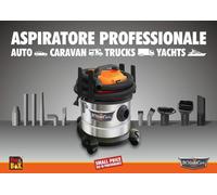 Aspiratore Professionale Polvere Liquidi per Auto 2Click Car Cod. CK8560 1400 W