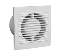 Aspiratore quadro elettrico in ABS bianco da incasso Ø10 cm VECAMCO