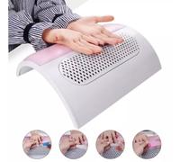 ASPIRATORE RICOSTRUZIONE UNGHIE 3 VENTOLE ASPIRA POLVERE NAIL ART MANICURE MANI