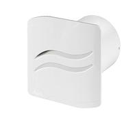 Aspiratore silenzioso da 100 mm, con sensore di umidità e valvola di non ritorno a basso consumo energetico KWS100HZ 4.40 wattsW, 230.00 voltsV