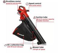 Aspiratore soffiastato a batteria Einhell Venturro 18/210 Power X-Change