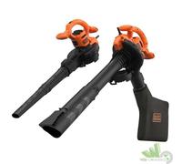 BLACK & DECKER BEBLV260 ASPIRATORE SOFFIATORE 2600 WATT 315 km/h CAPIENZA 40 LT
