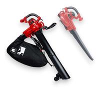 Aspiratore soffiatore elettrico per prato con sacco di raccolta 3000W