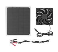Aspiratore solare 5W 5V Risparmio energetico portatile | La ventola ecologica alimentata da pannelli solari mantiene la temperatura confortevole per il pollaio da campeggio per