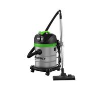 Ribimex Aspiratore Solidi e Liquidi Aspirix Serie Pro Classe M, Bidone Aspiratutto Professionale 20 L, 1400 W, Presa Elettroutensili e Funzione Soffiante, Accessori Inclusi - PRASP20M