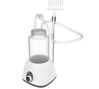 Aspiratore sottovuoto for riciclaggio di liquidi da banco, con testa di aspirazione e supporto, riciclatore di liquidi di scarto da laboratorio da 1 l