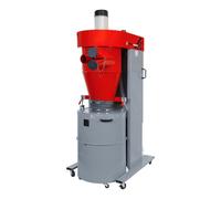 Aspiratore trucioli ciclonico carrellato Holzmann rle3000_400v