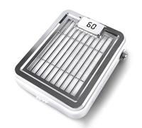 Aspiratore unghie, Aspirapolvere compatto e ricaricabile con filtro riutilizzabile for lucidatura unghie in acrilico, potente aspirazione