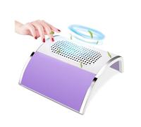 Aspiratore Unghie Aspirapolvere for unghie 80w ad alta potenza, aspiratore for polvere for unghie a basso rumore, aspiratore for polvere for unghie, lucidatura for smalto, limatura Forte aspirazione
