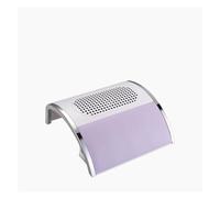 Aspiratore Unghie Aspiratore for unghie a basso rumore, aspiratore for polvere da 80 W, aspiratore for unghie, estrattore di polvere, strumenti for manicure e pedicure Forte aspirazione(Purple)